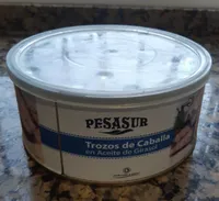 Trozos de caballa
