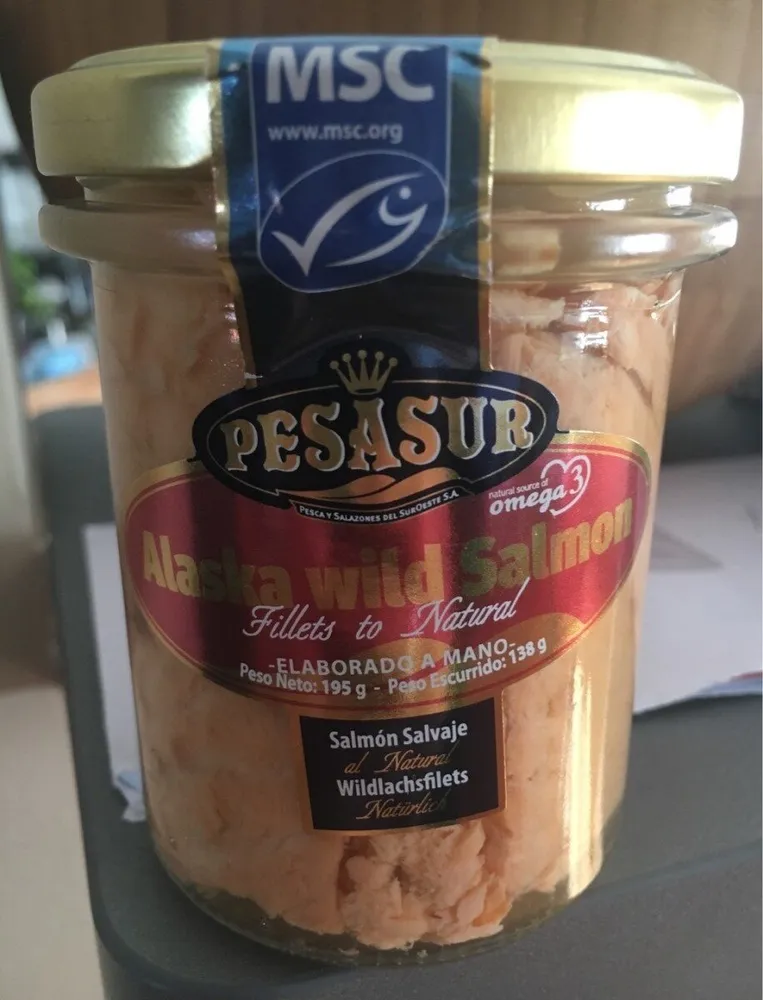 Alaska wild salmon au naturel