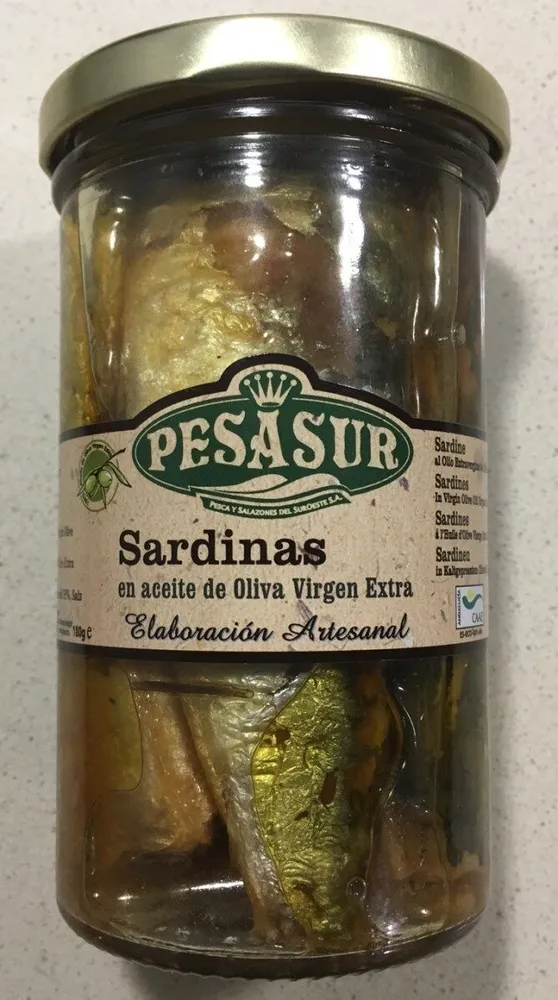 Sardinas en aceite oliva virgen extra