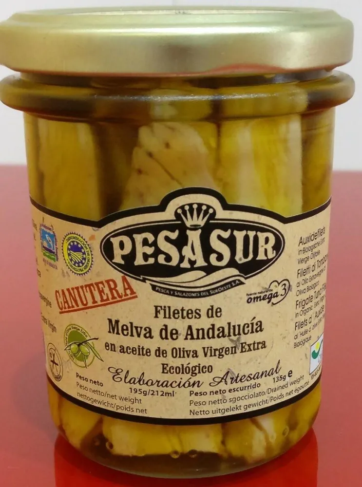 PESASUR Filetes de Melva de Andalucía canutera