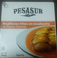 Mejillones fritos en escabeche