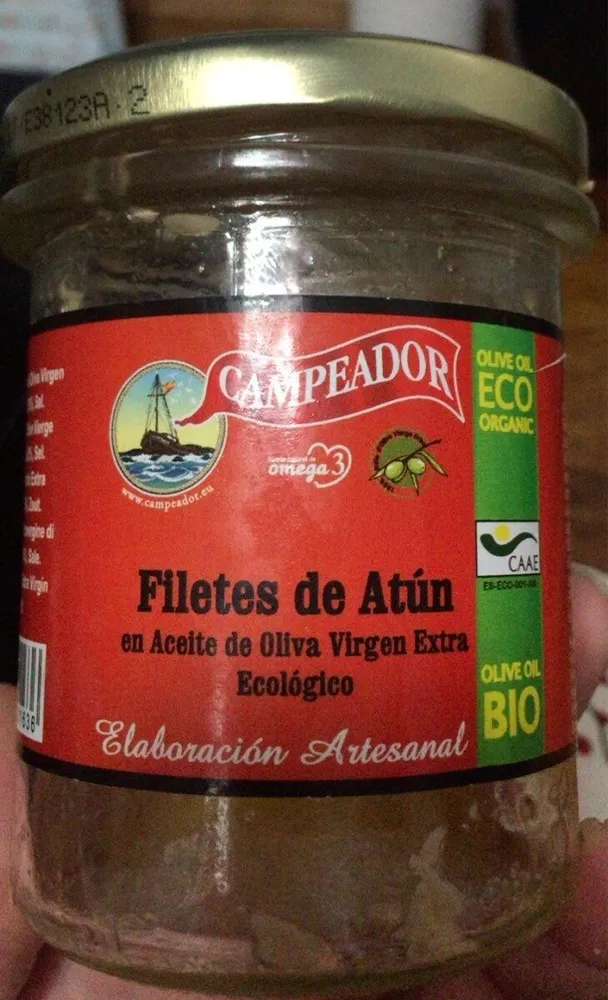 Filetes de atún en aceite de oliva