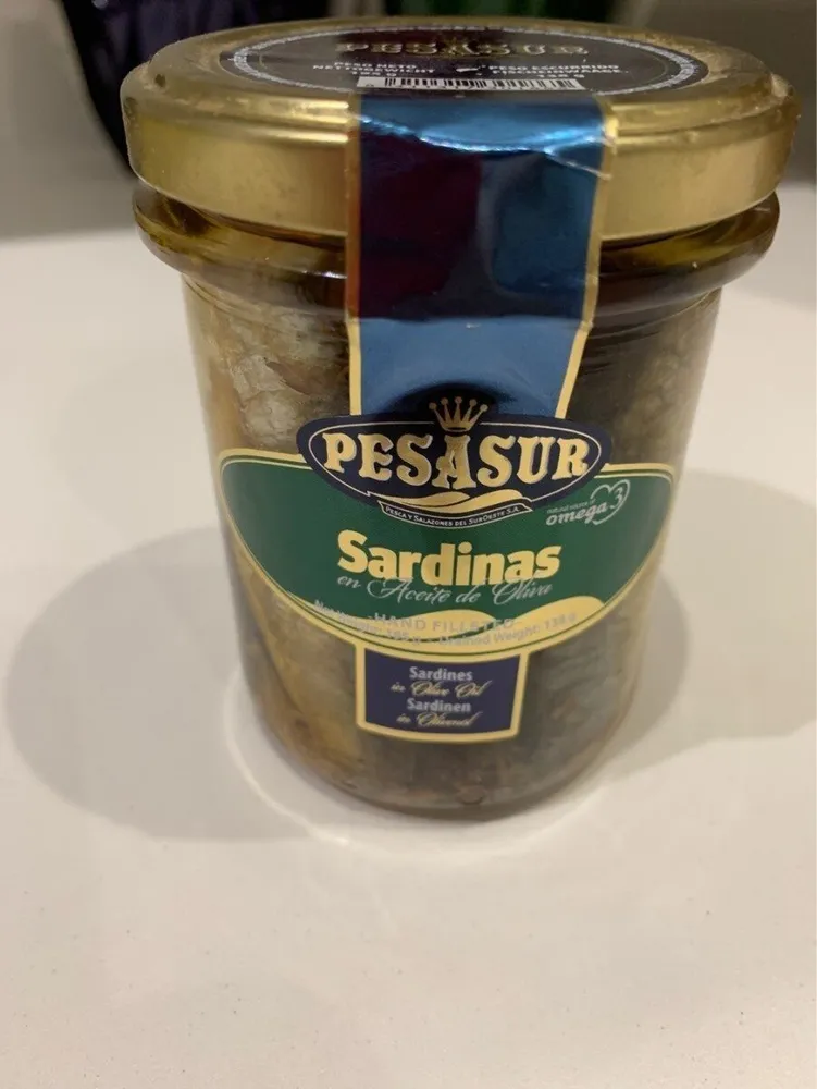 Sardinas en aceite de oliva