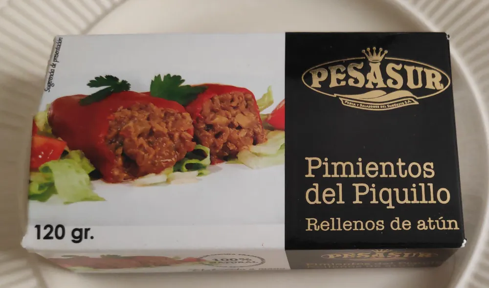 PESASUR pimientos del piquillo rellenos de atún