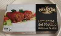 PESASUR pimientos del piquillo rellenos de atún