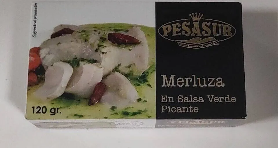 Merluza en salsa verde picante