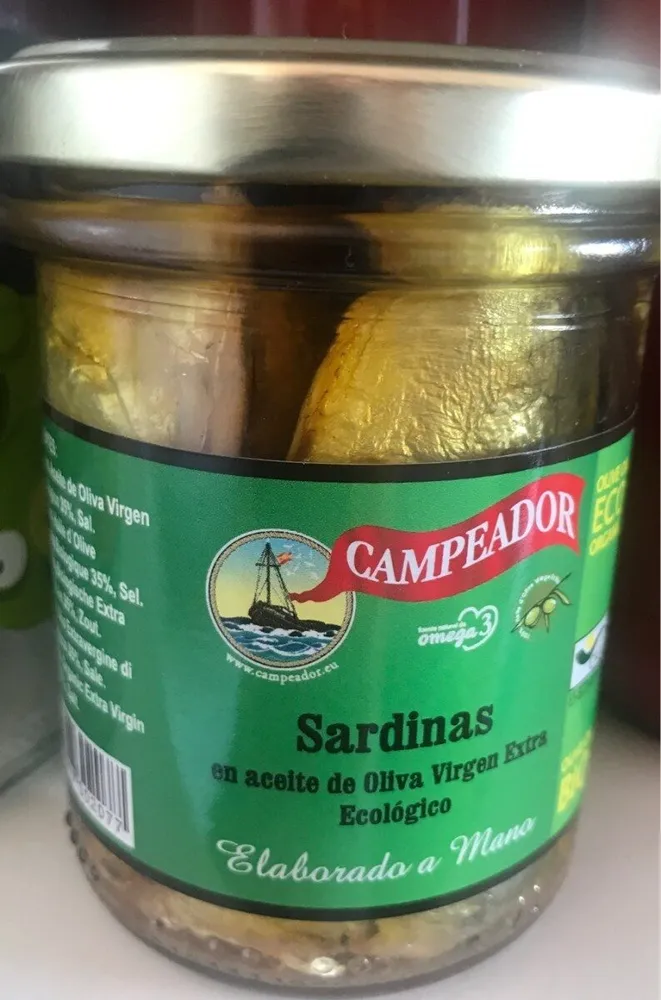 Sardinas en aceite virgen extra