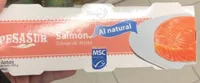 Salmon enlatado al natural