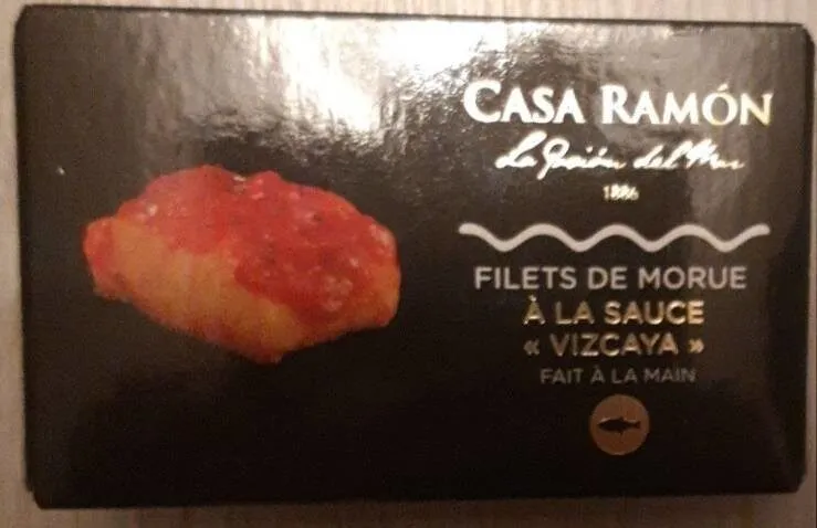 Filet de morue a la sauce vizcaya