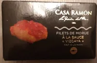 Filet de morue a la sauce vizcaya