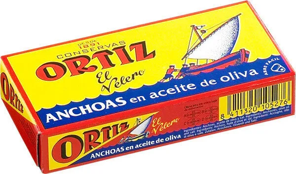Filetes de anchoa aceite de oliva