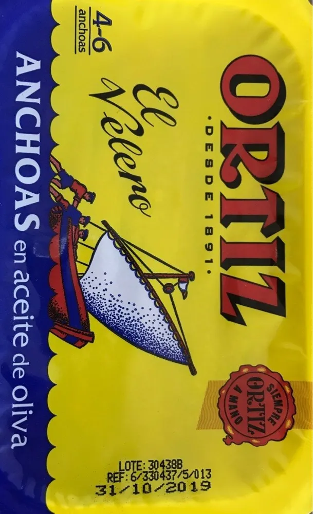 Anchois a l'huile d'olive