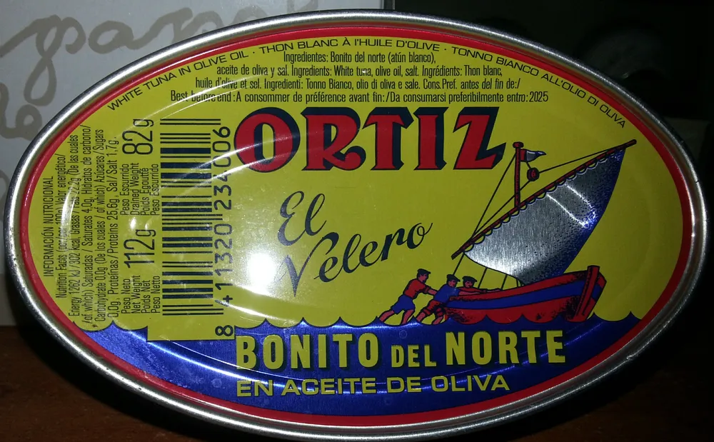 Ortiz Tonijn borrelblikje