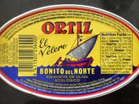 Bonito del Norte en aceite de oliva ecológico