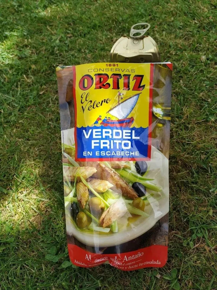 Verdel frito en escabeche