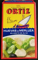 Huevas de merluza en aceite de oliva