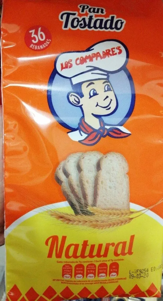 Pan tostado