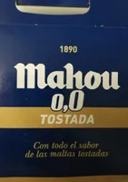 Cerveza 0,0% sin alcohol tostada