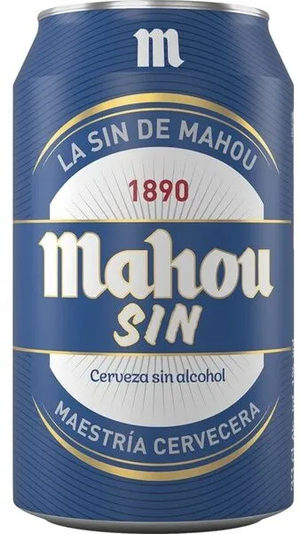 Cerveza rubia sin alcohol