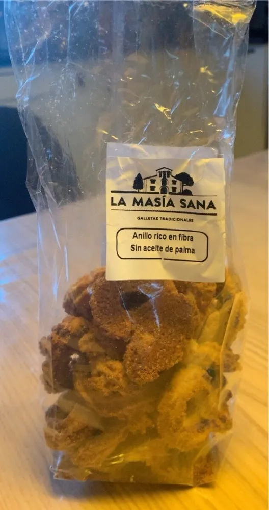 Anillo rico en fibra sin aceite de palma