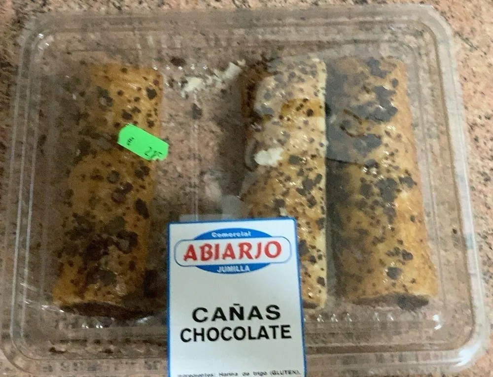 Cañas Chocolate