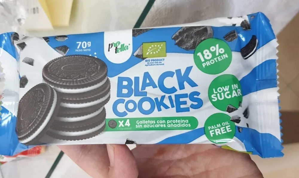 Black cookie
