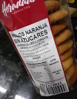 Rollos naranja sin azucares