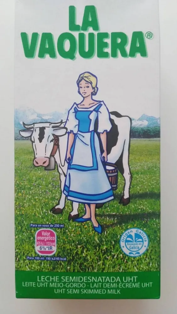 Leche semidesnatada