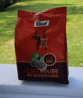 Cafe molido de tueste naturales monodosis