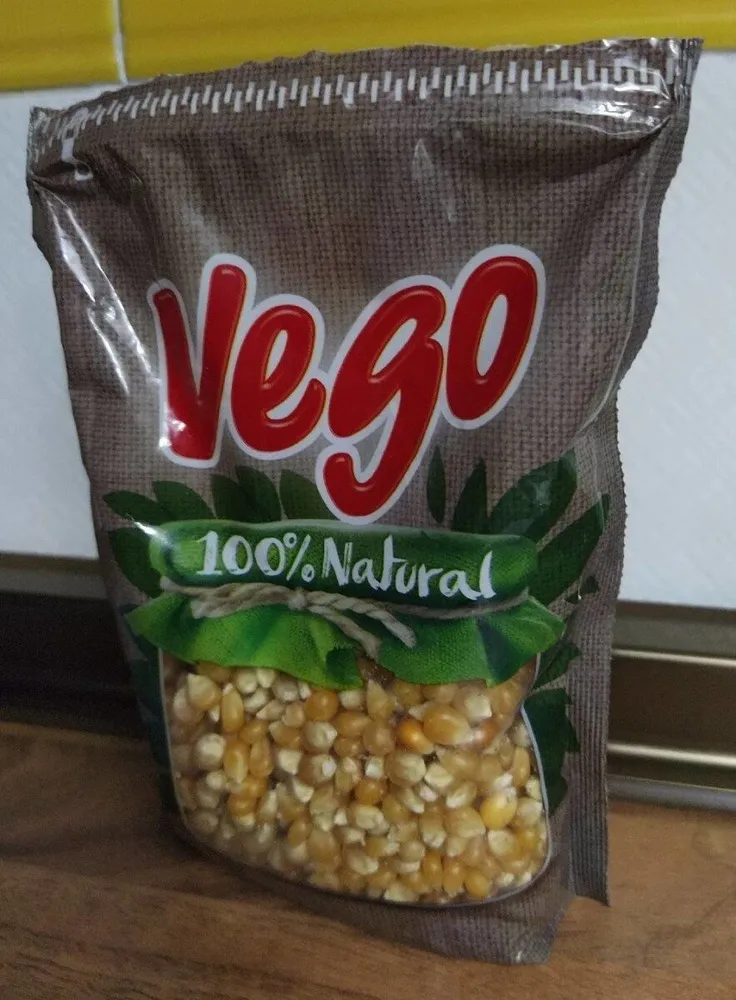 Vego 100% Natural      Maíz /palomitas