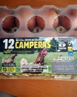 Huevos de gallinas camperas