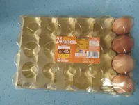 24 huevos frescos