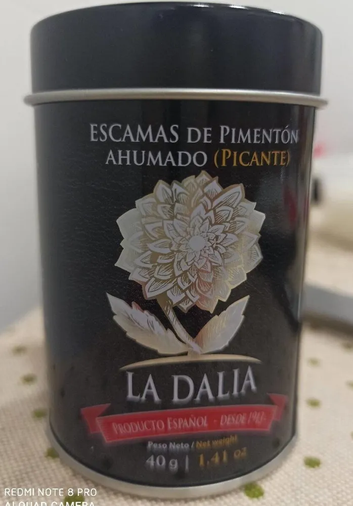 Escamas de pimentón ahumado picante