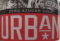 Urban zero azúcar cola