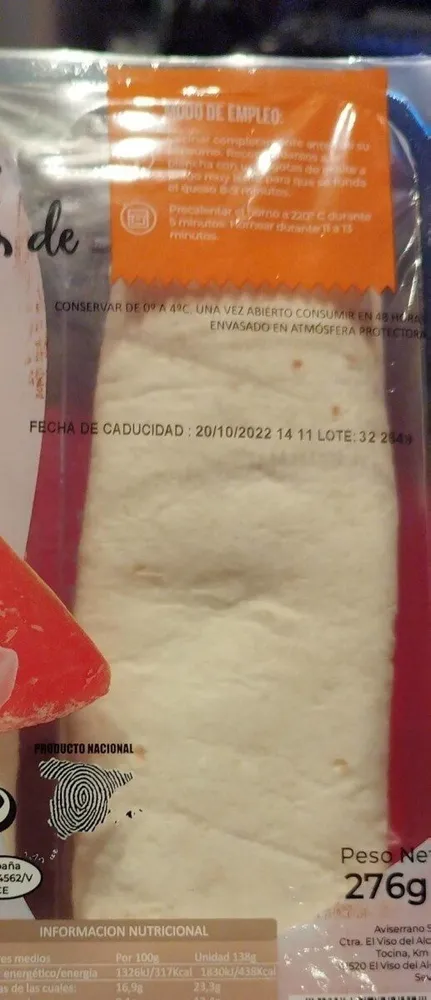 Flautas de bacon y queso