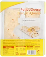 Flautas de pollo y queso