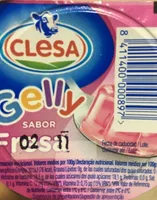 Gelatina sabor fresa