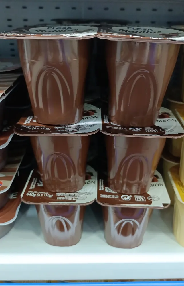 Natillas bombón