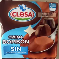 Crema bombón sin azúcares añadidos