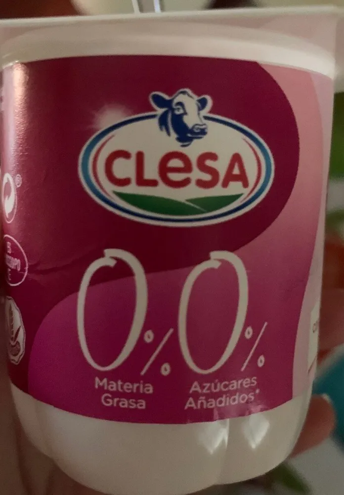 Yogurt con trozos de fresa 0%
