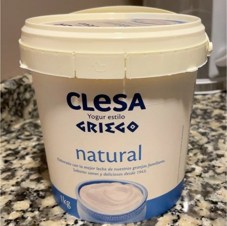 Yogur estilo Griego natural