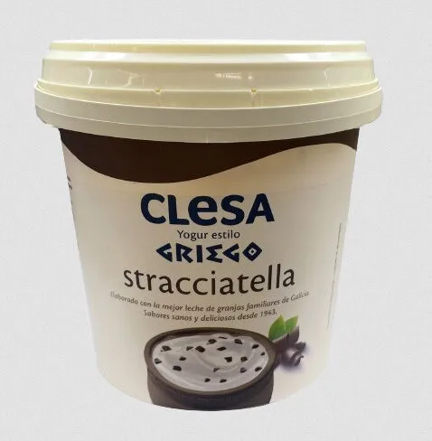 Yogur estilo griego stracciatella