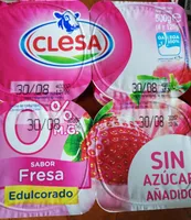 Yogur Fresa Edulcorado 0%