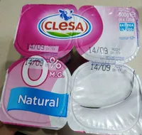 Yogur Clesa 0% M.G. Natural