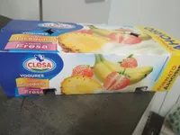 Yogures sabor fresa/ macedonia