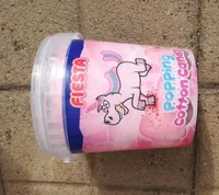 Popping cotton candy
