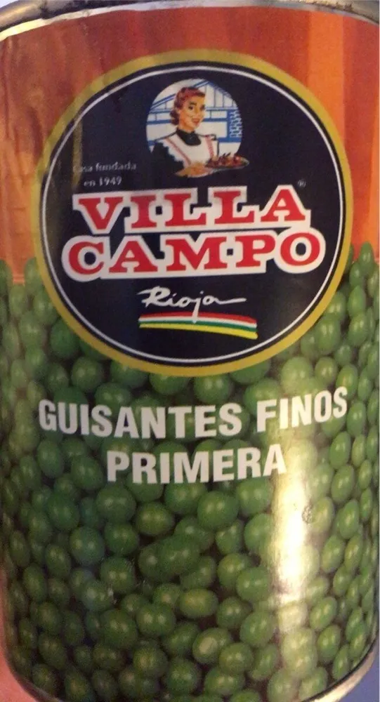 Guisantes finos primera