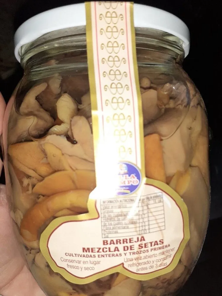 Mezcla de setas