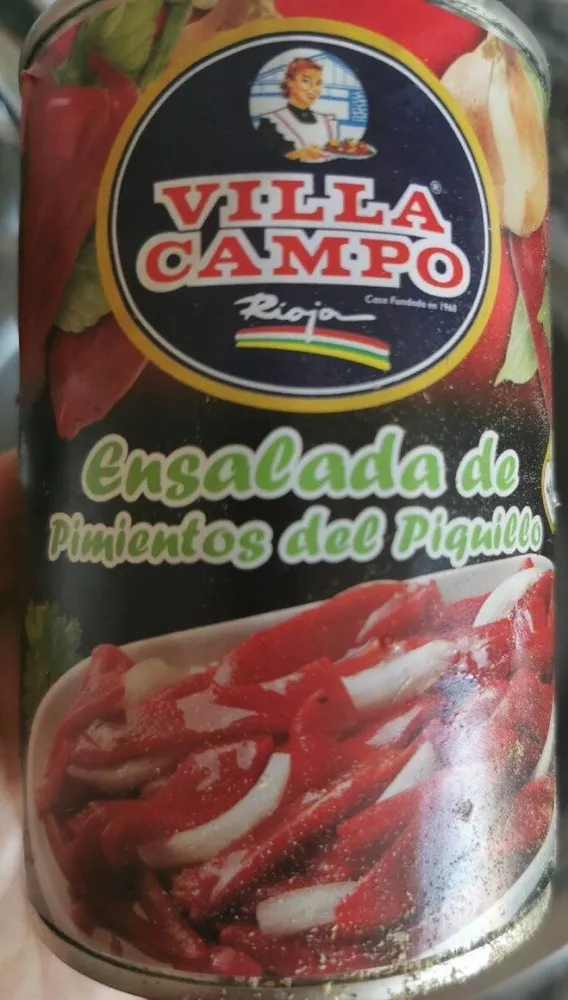 Ensalada de pimientos del piquillo