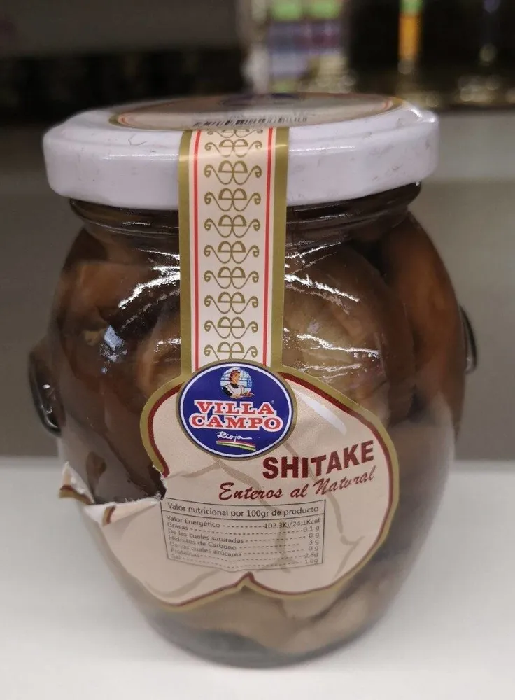 Shitake entero al natural